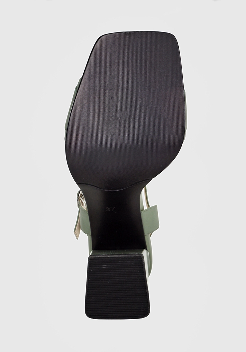 SANDALIAS MUJER DEGAS CUERO VERDE VALERIA CH0453S24GRE - 8