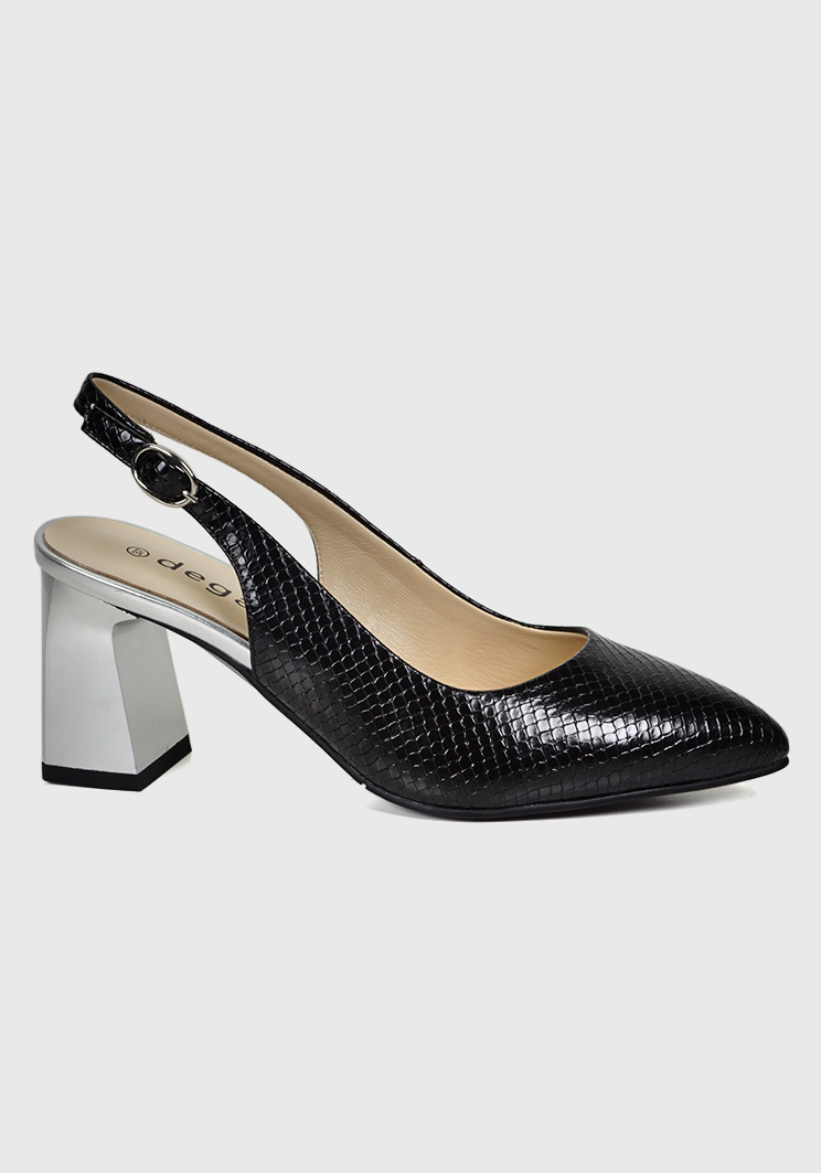 ZAPATO CUERO GLANNIS NEGRO - 2