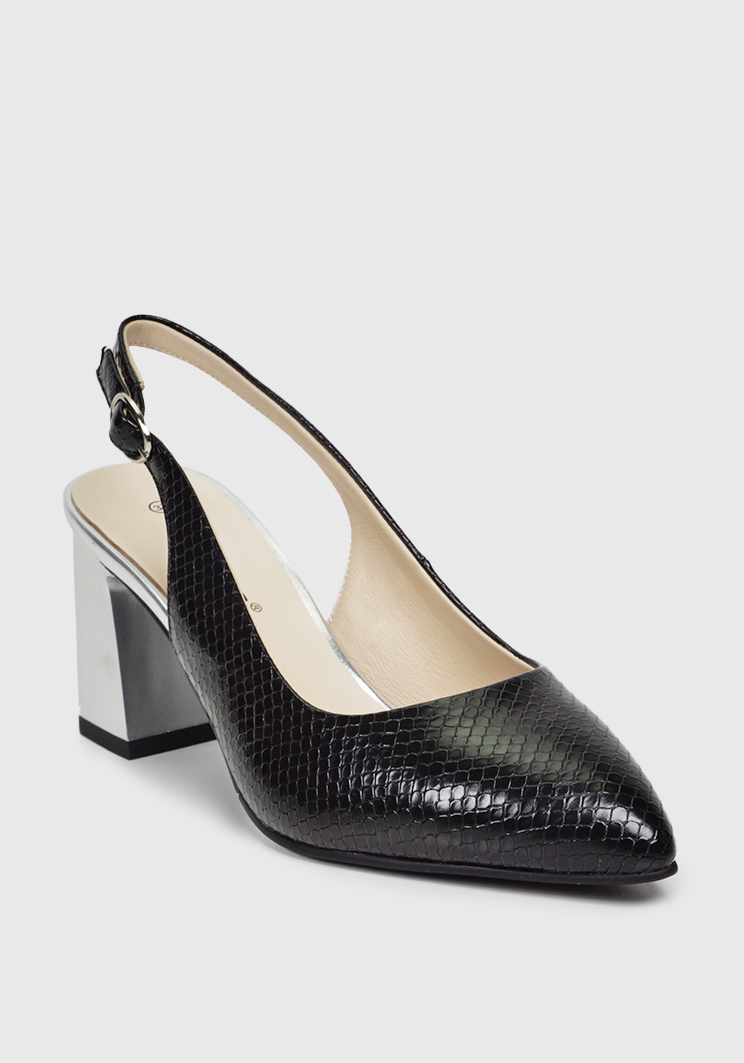 ZAPATO CUERO GLANNIS NEGRO - 4