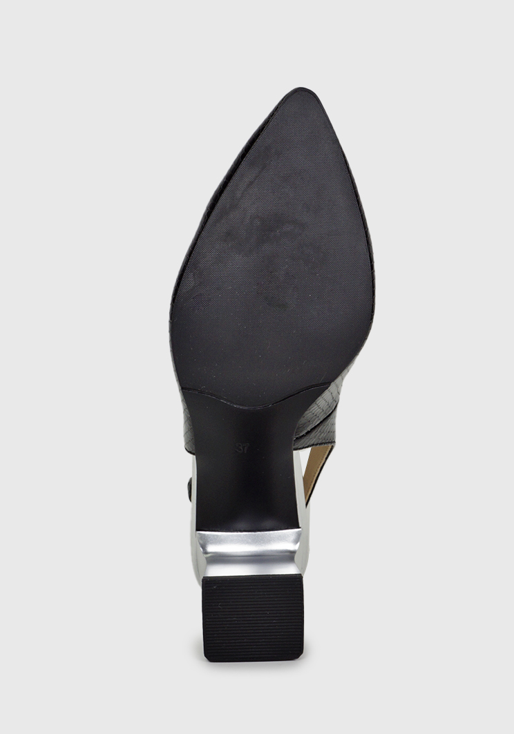 ZAPATO CUERO GLANNIS NEGRO - 6