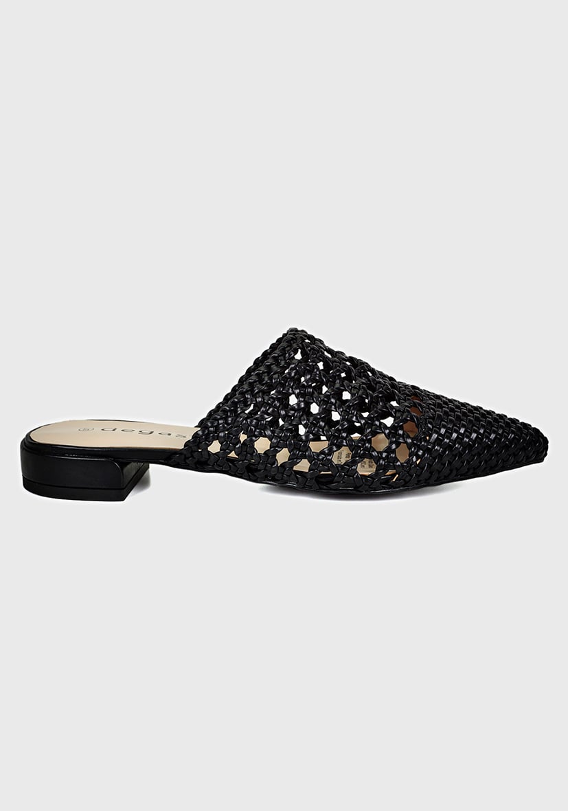PUNTILLA MUJER DEGAS CUERO NEGRO HOLBOX CH0464S24BLK - 2