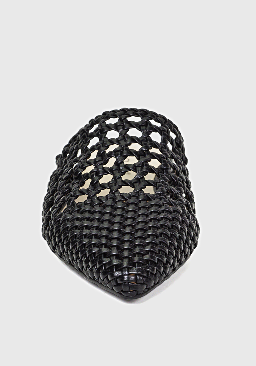 PUNTILLA MUJER DEGAS CUERO NEGRO HOLBOX CH0464S24BLK - 3