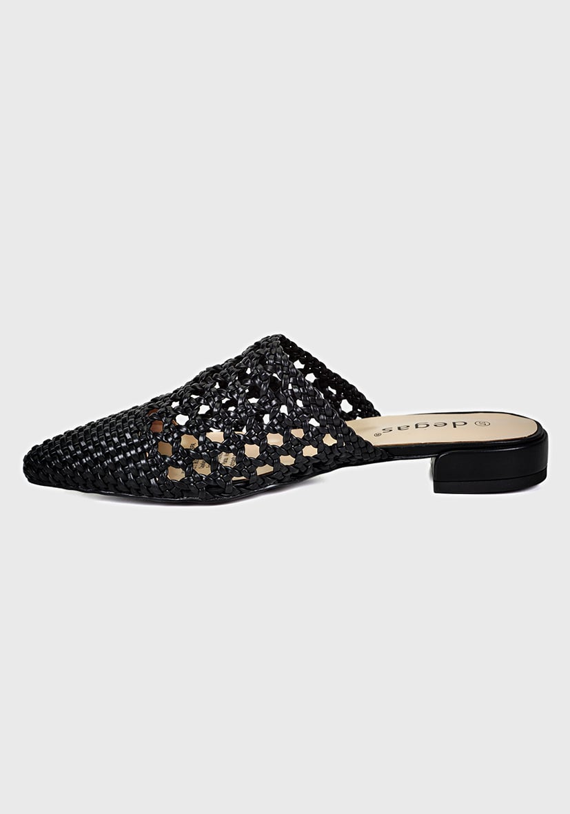 PUNTILLA MUJER DEGAS CUERO NEGRO HOLBOX CH0464S24BLK - 4