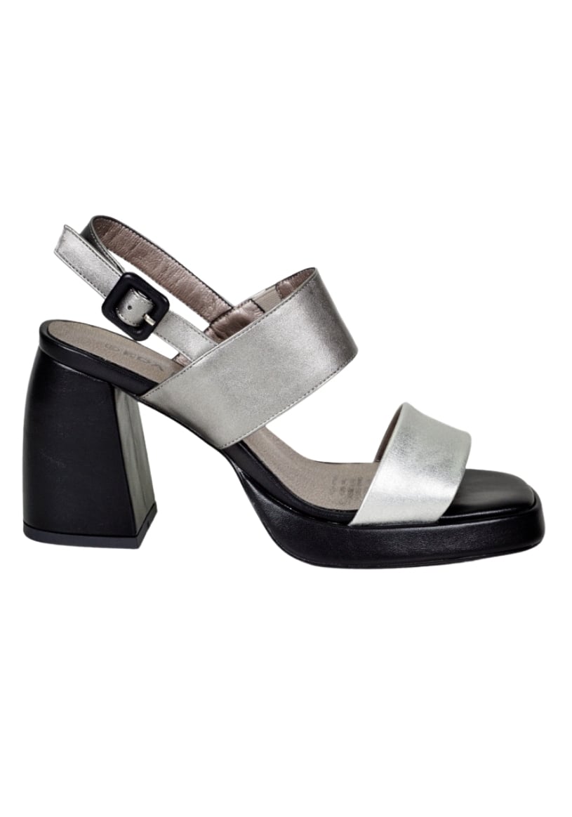 SANDALIAS MUJER EDA MANZINI AYZEL PLATEADO CHE268S24SIL - 1