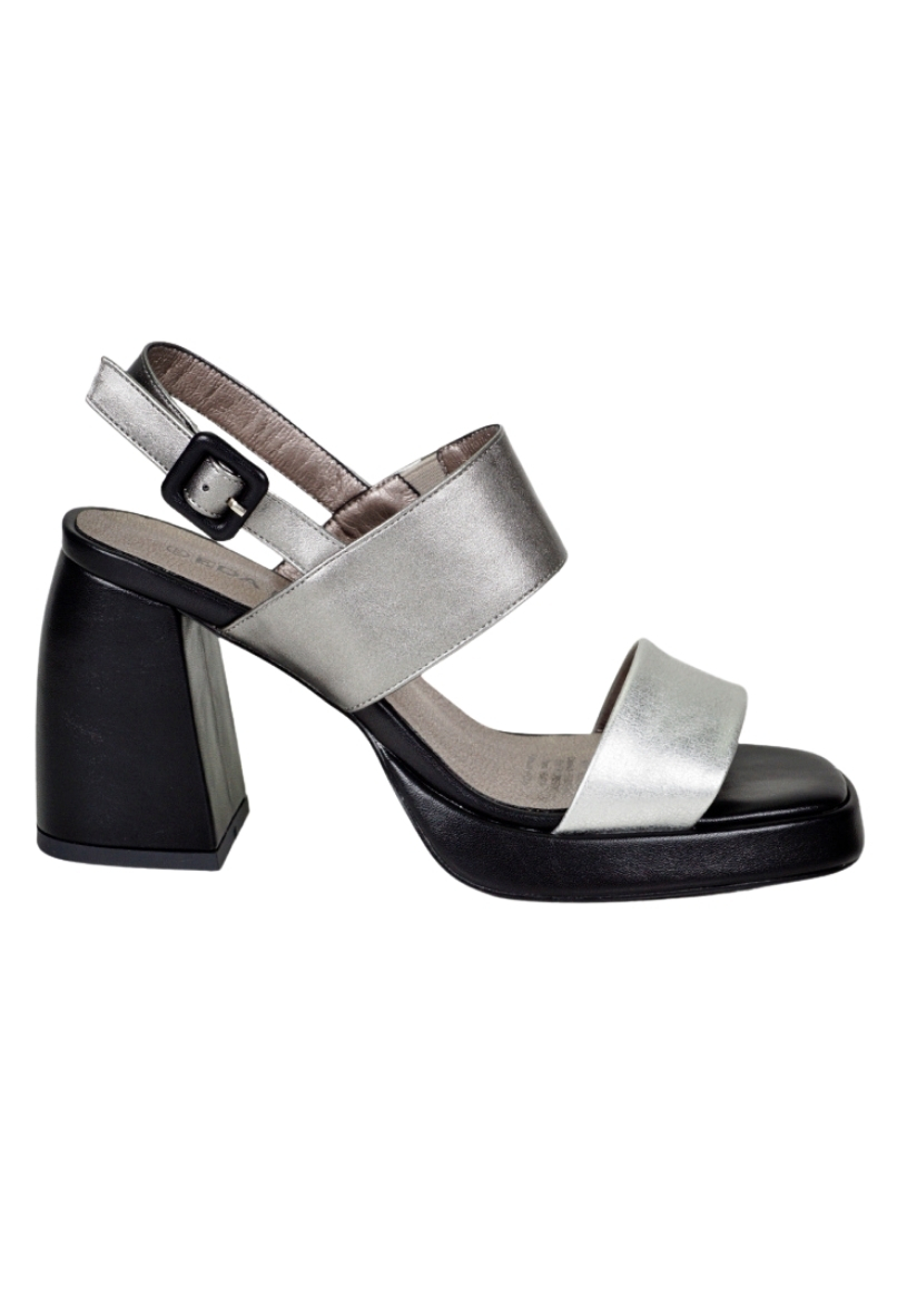 SANDALIAS MUJER EDA MANZINI AYZEL PLATEADO CHE268S24SIL - 1