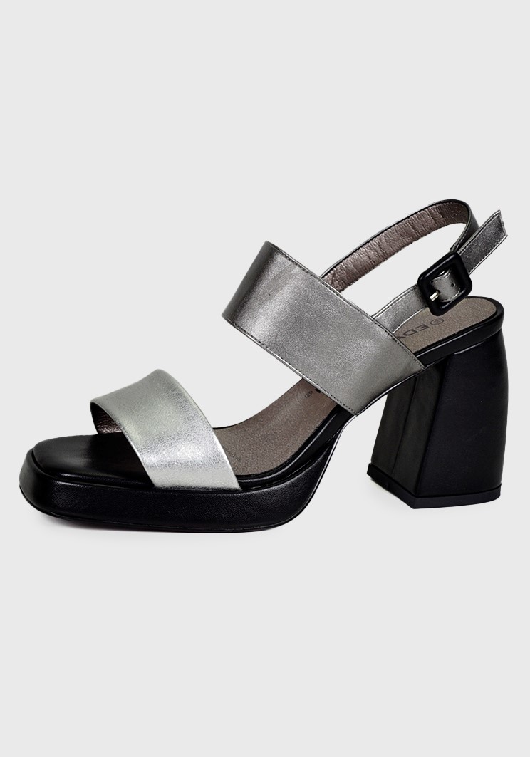 SANDALIAS MUJER EDA MANZINI AYZEL PLATEADO CHE268S24SIL - 2