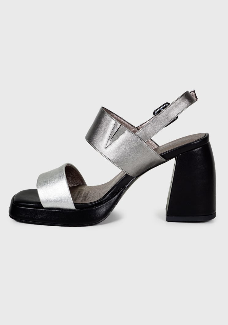 SANDALIAS MUJER EDA MANZINI AYZEL PLATEADO CHE268S24SIL - 5
