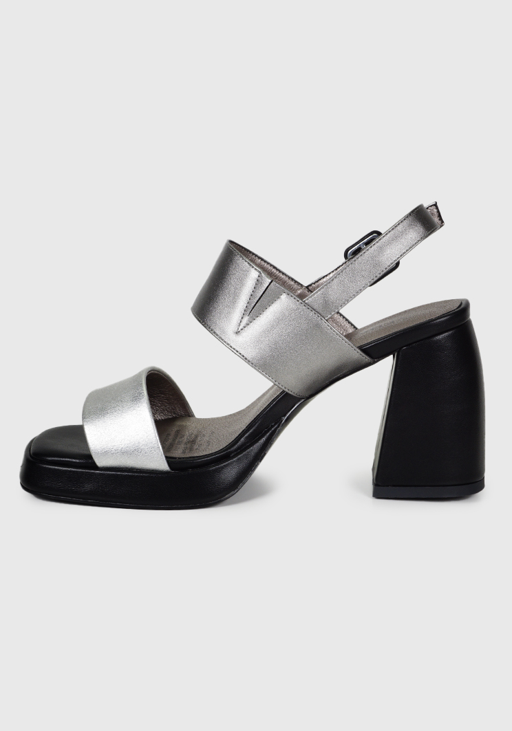 SANDALIAS MUJER EDA MANZINI AYZEL PLATEADO CHE268S24SIL - 5