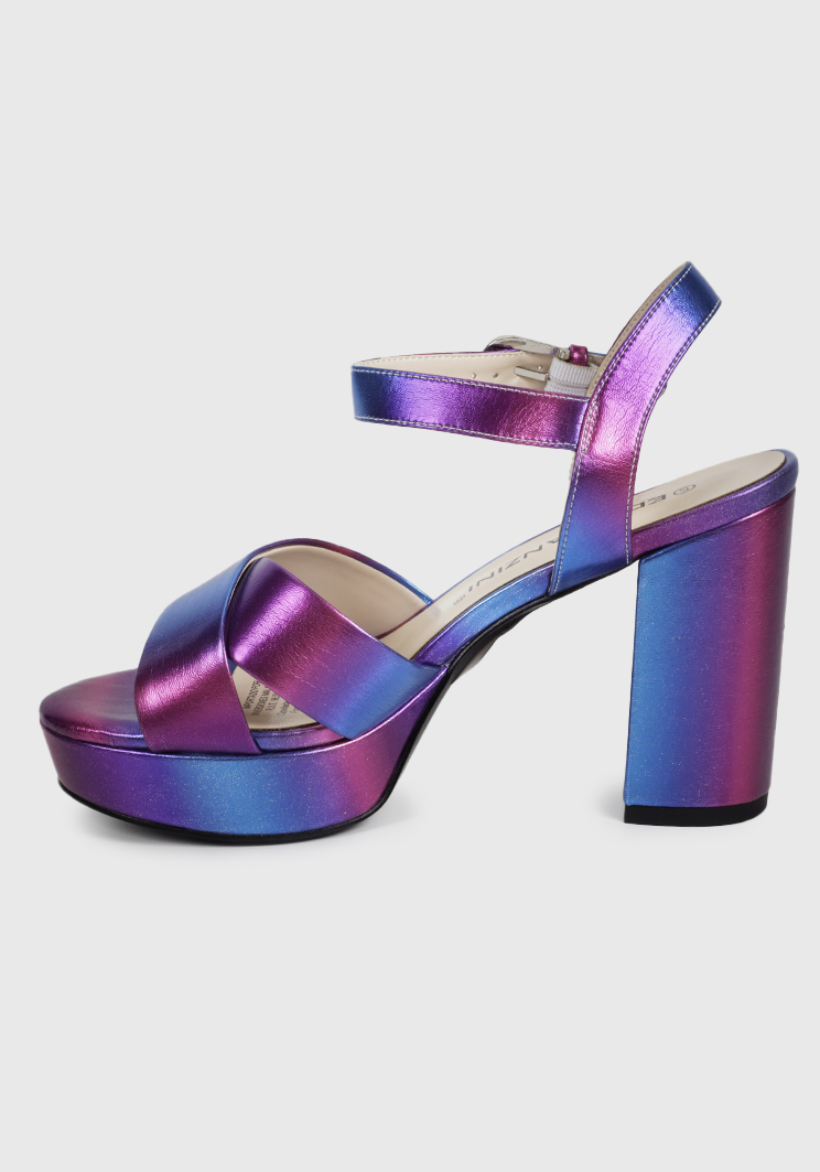 SANDALIAS MUJER EDA MANZINI AZUL ARATXI CHE273S24MBL - 5