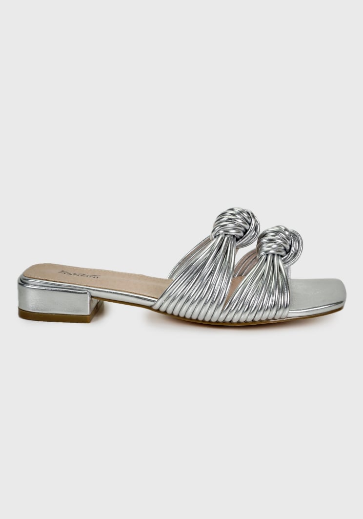 SANDALIAS MUJER EDA MANZINI NADIC PLATEADO DRE127S24SIL - 4