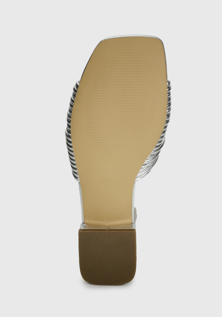 SANDALIAS MUJER EDA MANZINI NADIC PLATEADO DRE127S24SIL - 7