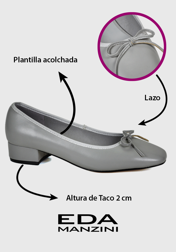ZAPATO EMELIN GRIS - 3