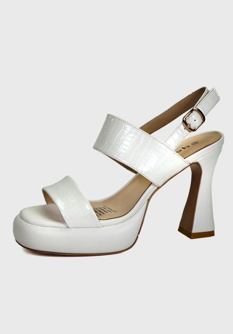 SANDALIAS MUJER DEGAS CUERO BLANCO KADER CH0548S24WHT - 2