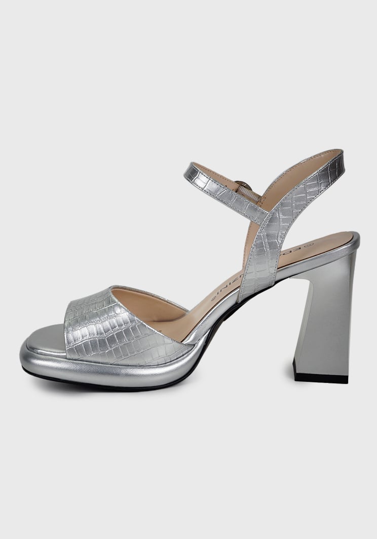 SANDALIA SHIRIM PLATEADO - 5