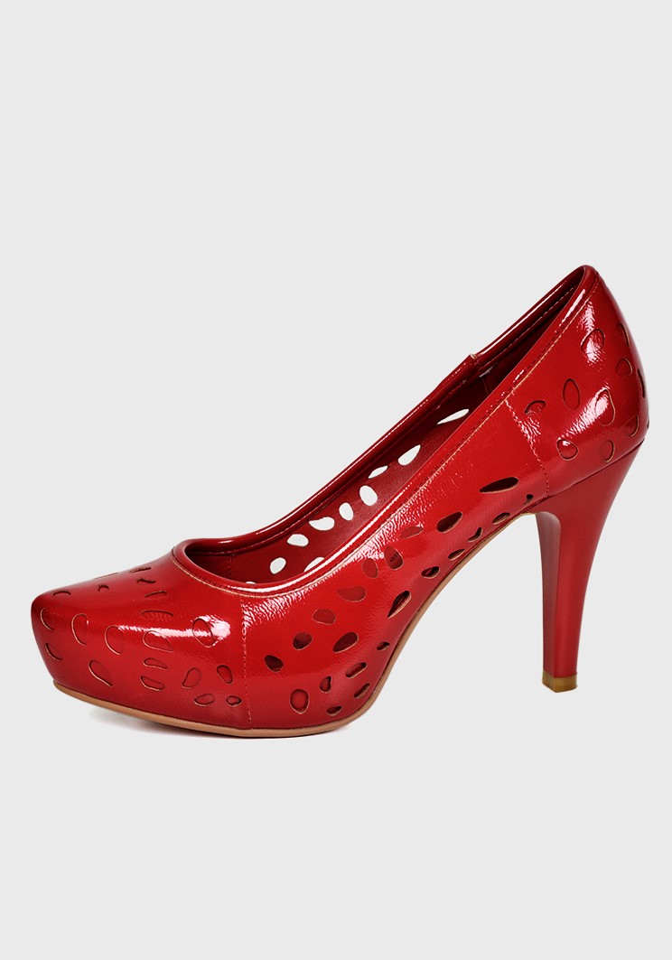 ZAPATO ELSIE ROJO - 2