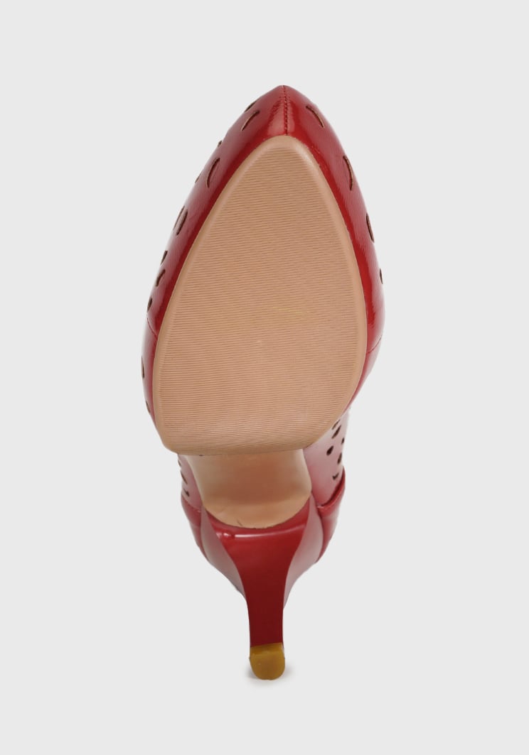 ZAPATO ELSIE ROJO - 7