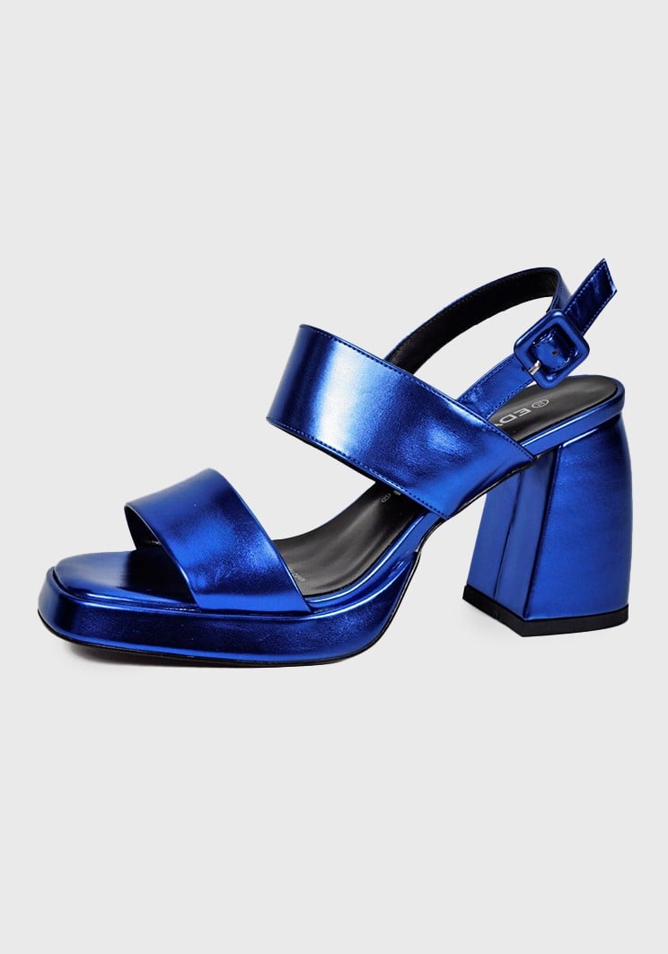 SANDALIAS MUJER EDA MANZINI AZUL AYZEL CHE268S24BLU - 2