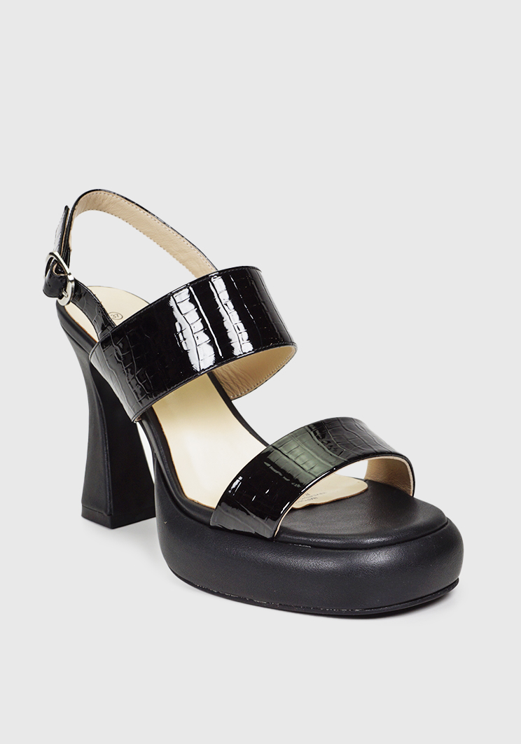 SANDALIAS MUJER DEGAS CUERO NEGRO KADER CH0548S24BLK - 4