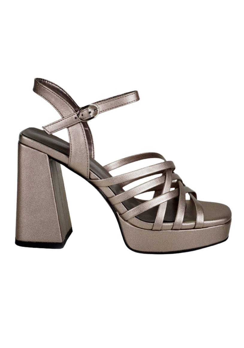 SANDALIA AZAHAR PLATEADO - 1