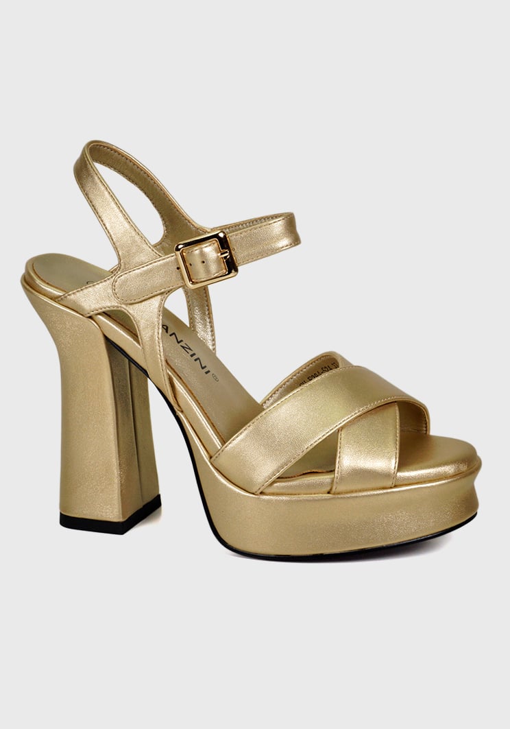 SANDALIAS MUJER EDA MANZINI DORADO ALMHA CHE294S24LGD - 2