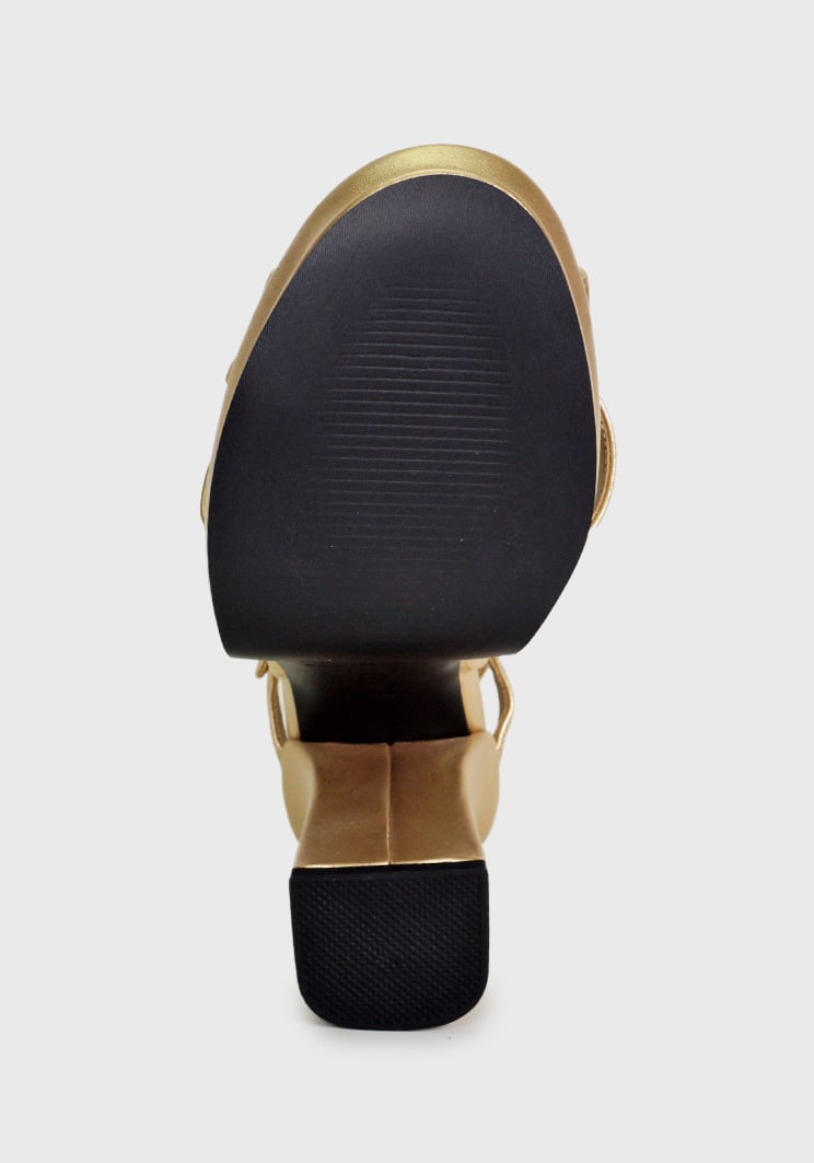 SANDALIAS MUJER EDA MANZINI DORADO ALMHA CHE294S24LGD - 6