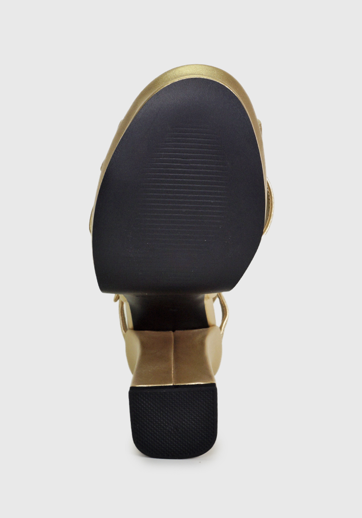SANDALIAS MUJER EDA MANZINI DORADO ALMHA CHE294S24LGD - 7