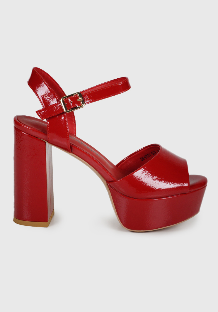 SANDALIAS MUJER EDA MANZINI ROJO GOLDIE CHE631S24REP - 3