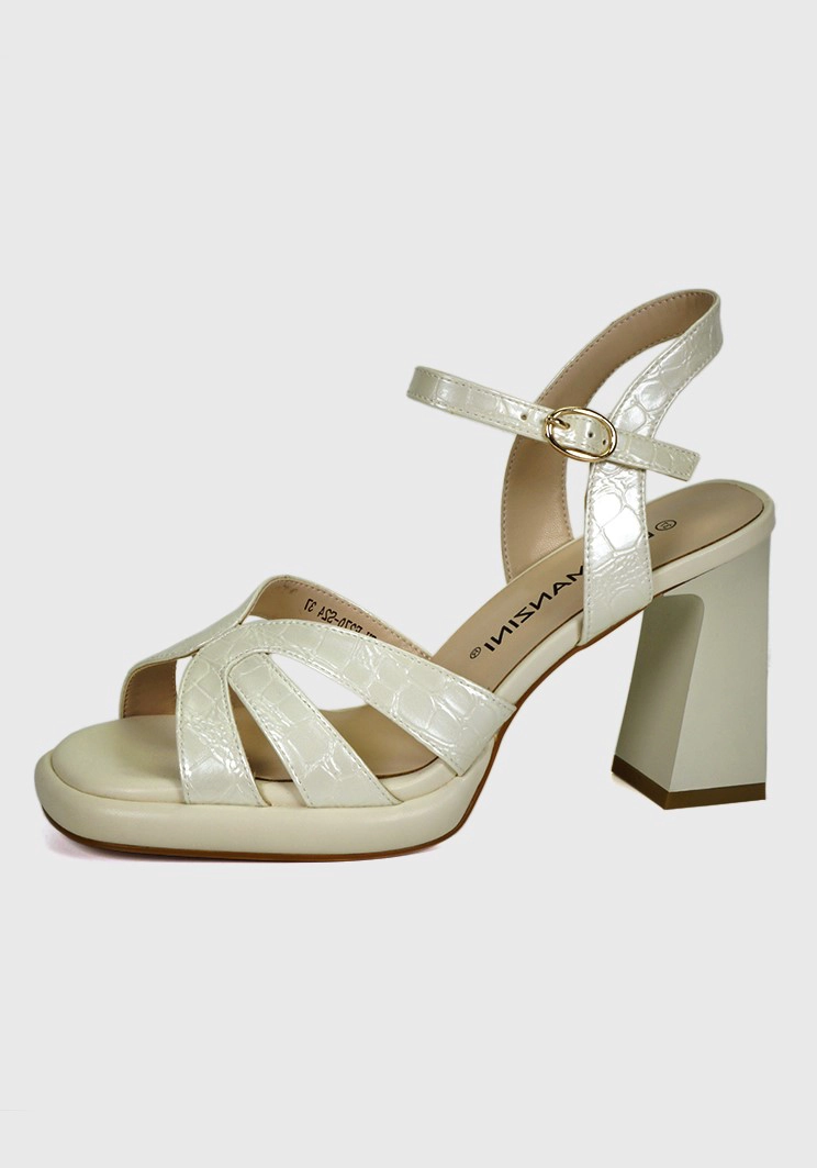 SANDALIAS MUJER EDA MANZINI KASTY PLATEADO CHE270S24PER - 1