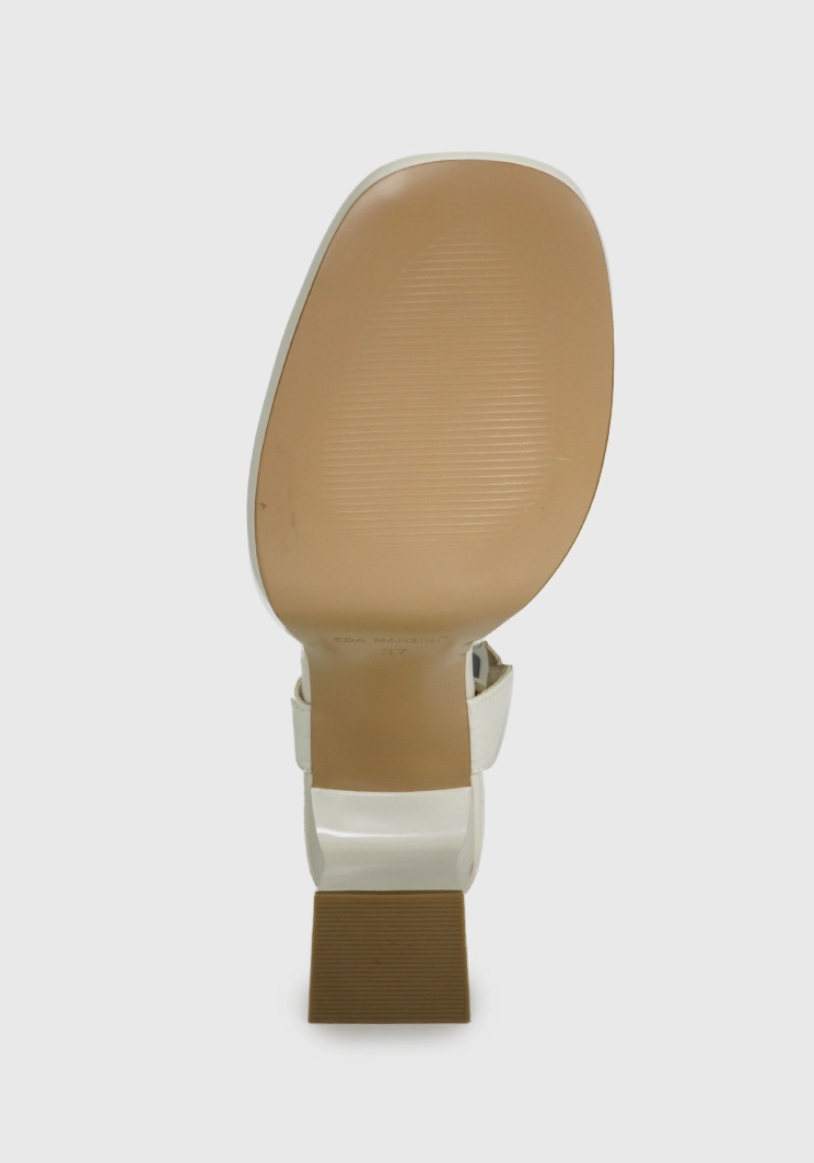 SANDALIAS MUJER EDA MANZINI KASTY PLATEADO CHE270S24PER - 6