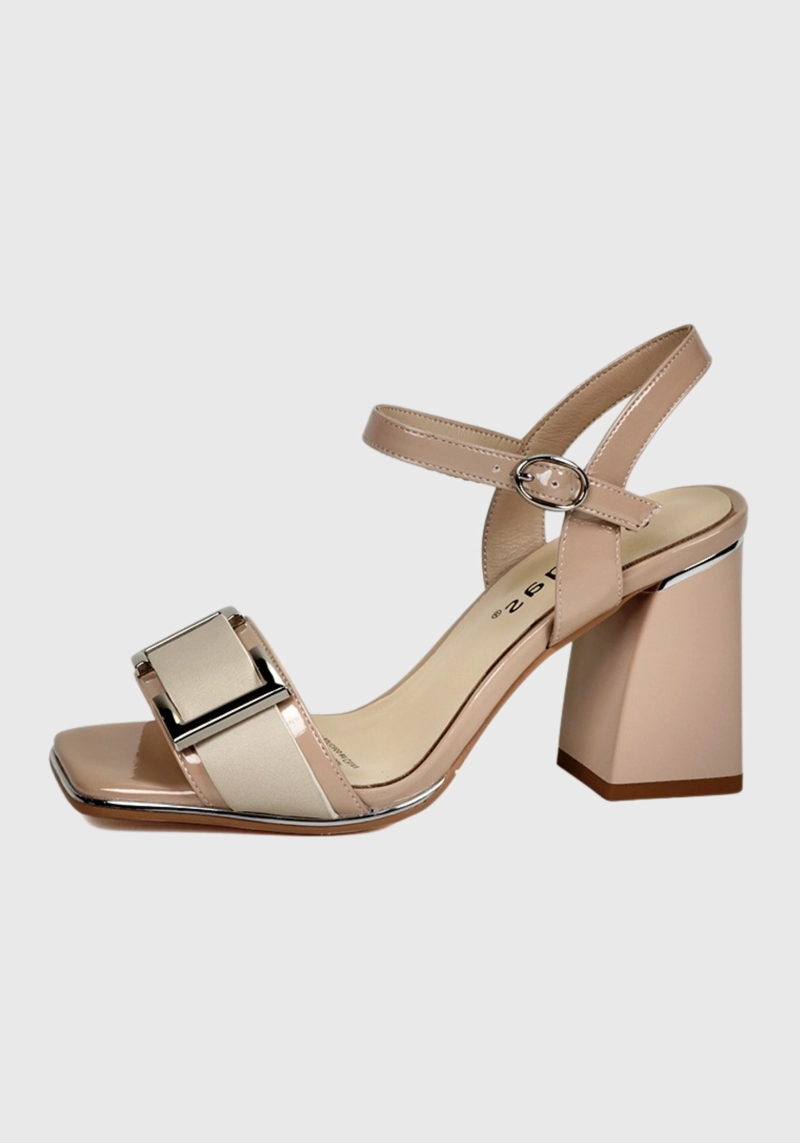 SANDALIAS MUJER DEGAS CUERO BEIGE VALERIA CH0453S24BGP - 2