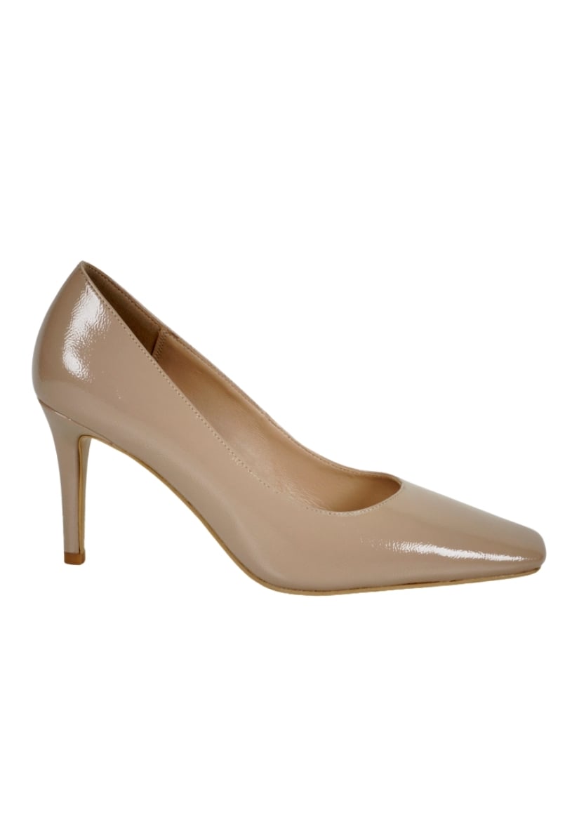 ZAPATO CUERO AKEMI BEIGE - 1
