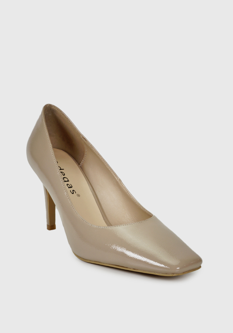 ZAPATO CUERO AKEMI BEIGE - 3
