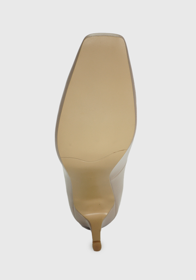 ZAPATO CUERO AKEMI BEIGE - 6