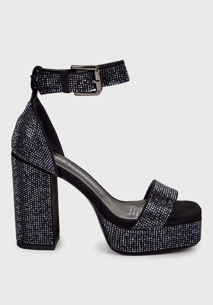 SANDALIAS MUJER EDA MANZINI NEGRO BADRA BRILLANTE CHE293S24BKD - 4