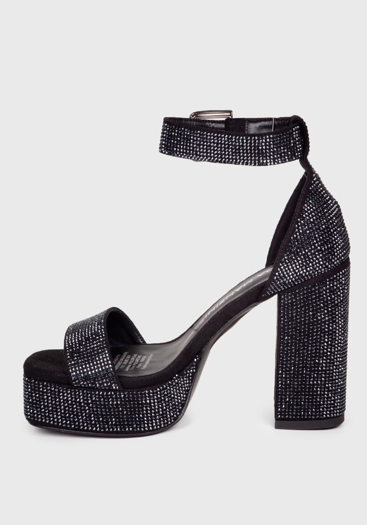 SANDALIAS MUJER EDA MANZINI NEGRO BADRA BRILLANTE CHE293S24BKD - 6