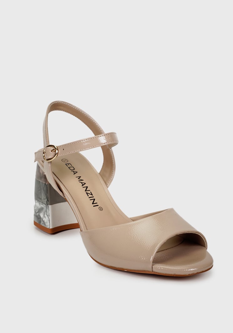 SANDALIAS MUJER EDA MANZINI BEIGE EMIRETH CHE254S24BGP - 3