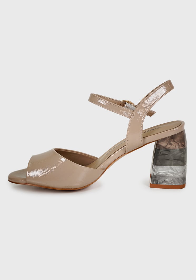 SANDALIAS MUJER EDA MANZINI BEIGE EMIRETH CHE254S24BGP - 5