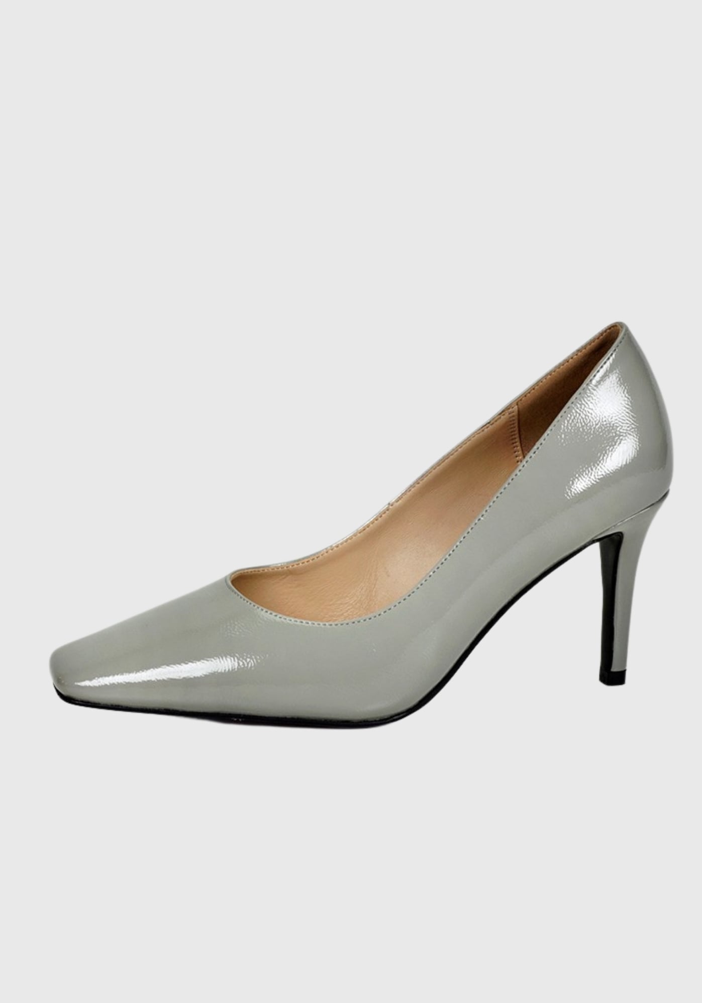 ZAPATO CUERO MARCELA GRIS - 2