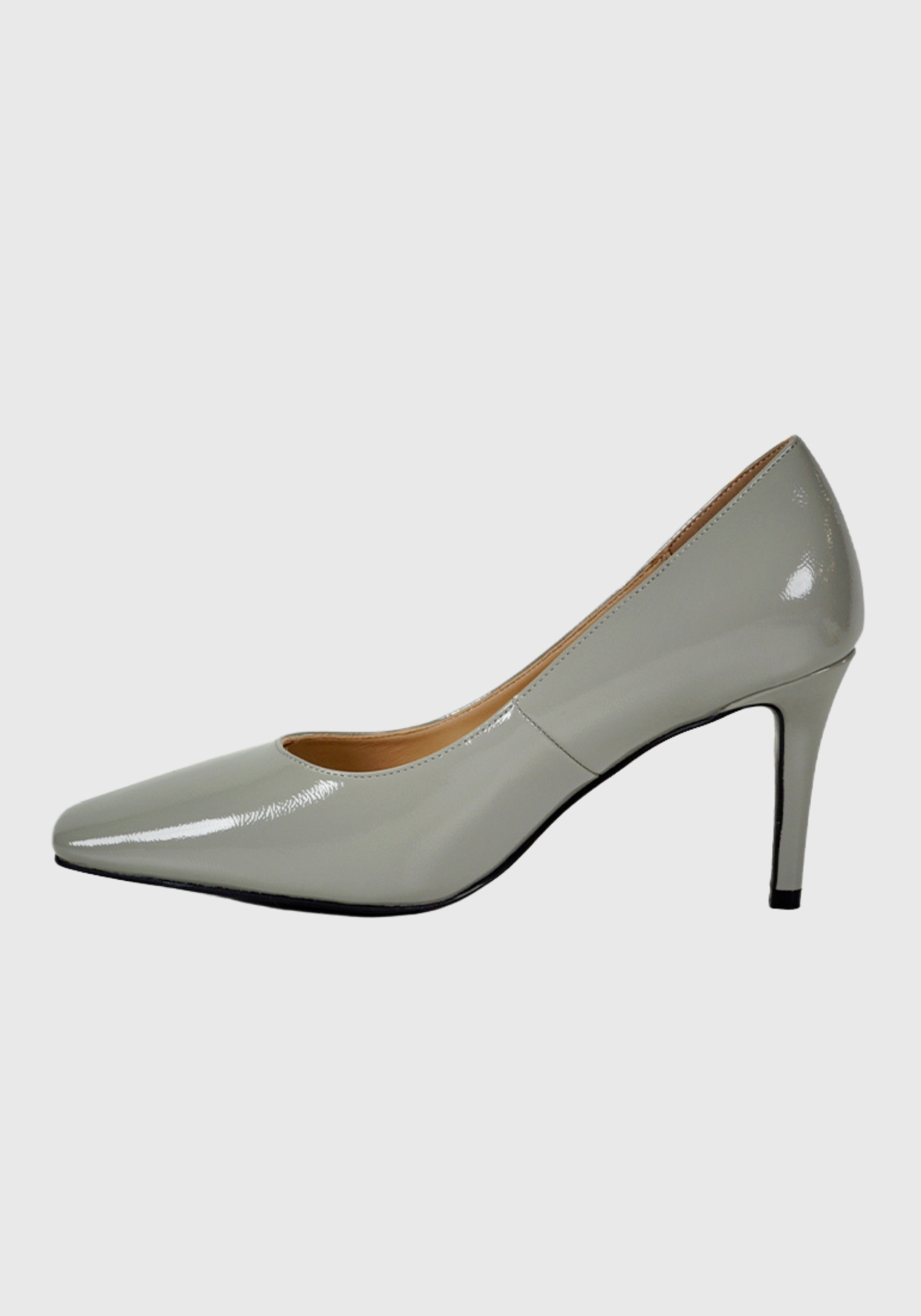 ZAPATO CUERO MARCELA GRIS - 5