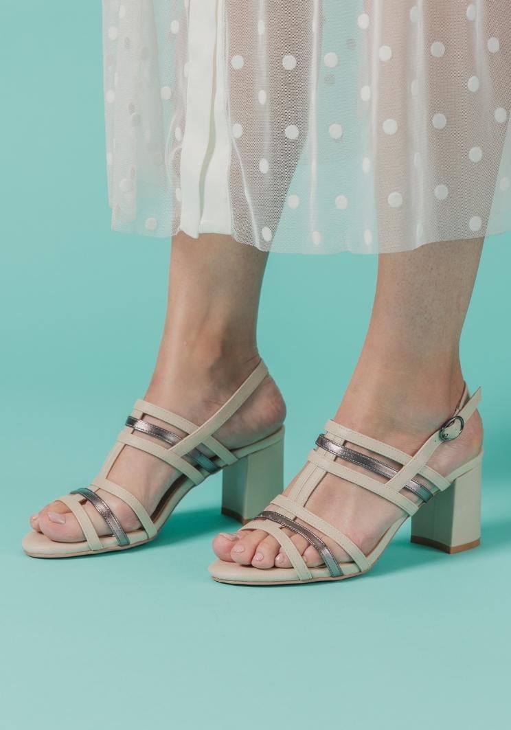 SANDALIAS MUJER DEGAS CUERO BEIGE MANUELA CH0220S24BON - 1