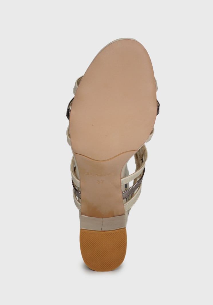 SANDALIAS MUJER DEGAS CUERO BEIGE MANUELA CH0220S24BON - 8