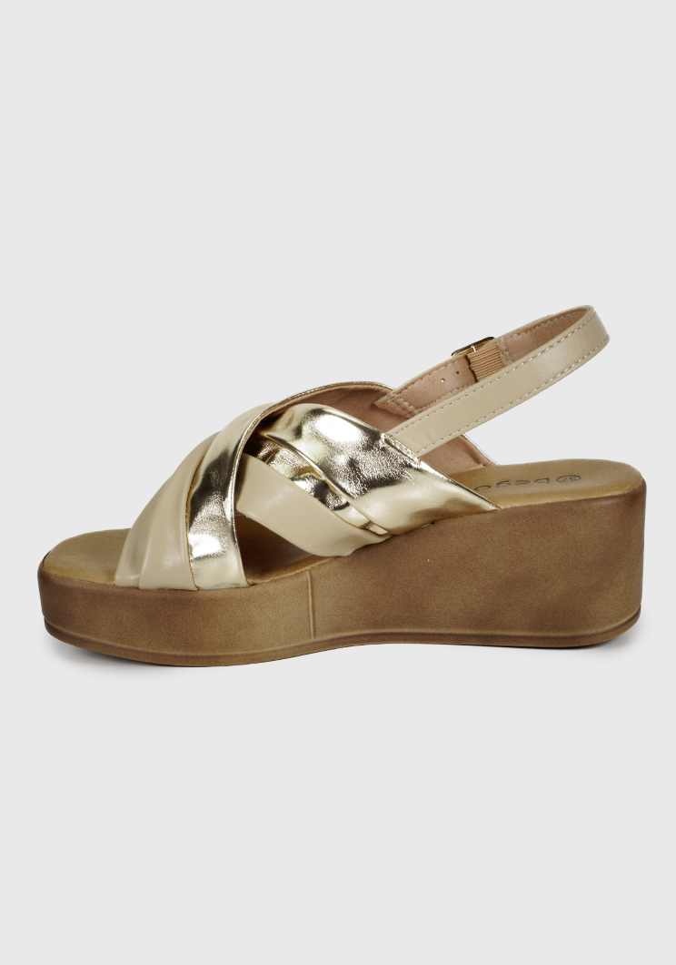 SANDALIA GHIA BEIGE - 5