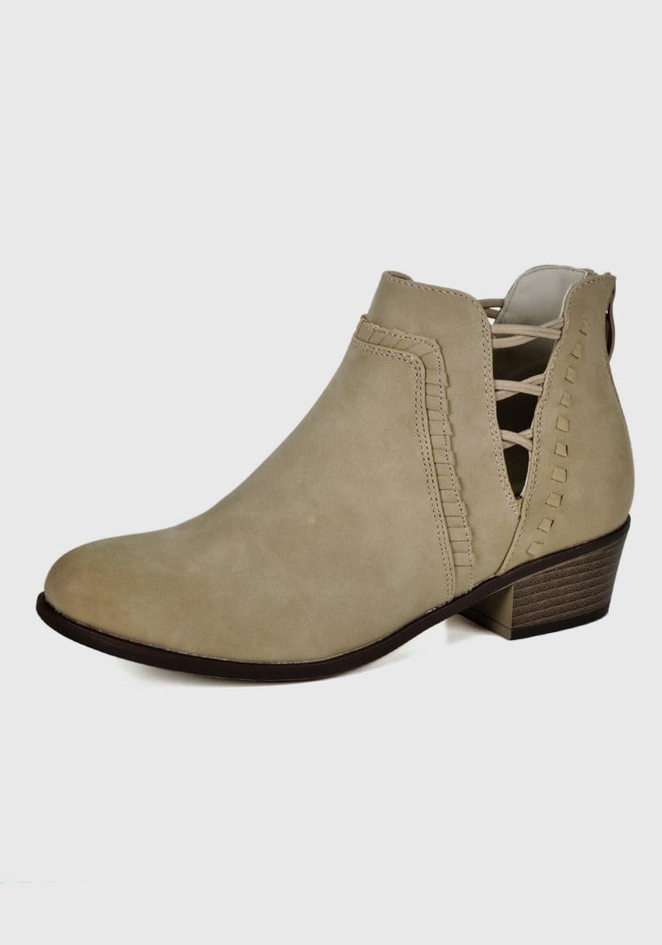 BOTÍN BEIGE BRINNIE CASUAL - 2