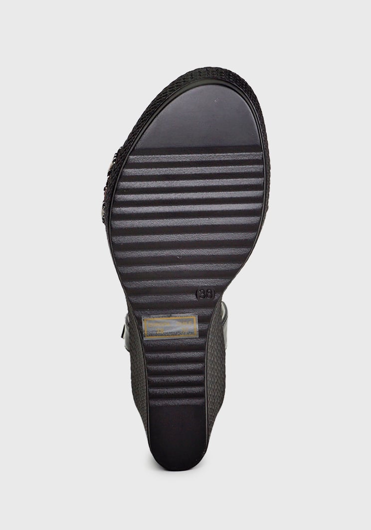 SANDALIAS MUJER EDA MANZINI XIMENA NEGRO EGE461S24BRM - 4