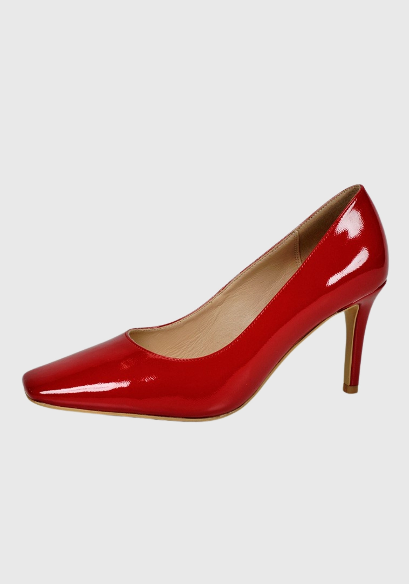 ZAPATO CUERO AKEMI ROJO - 2