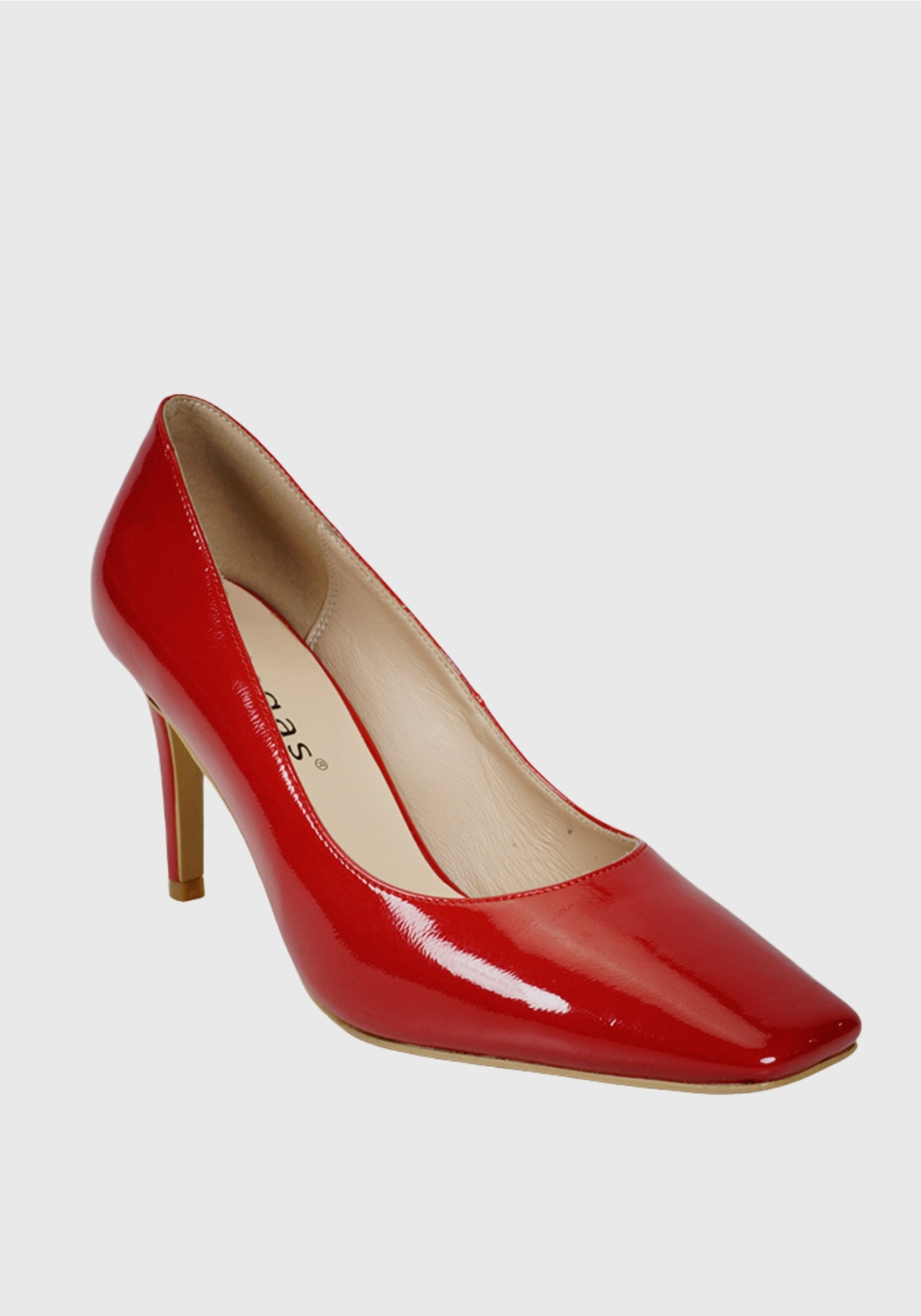 ZAPATO CUERO AKEMI ROJO - 7