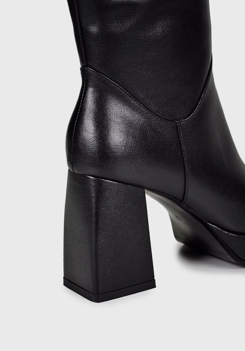 BOTAS MUJER DEGAS CUERO NEGRO VERUSKA CH0590W24BLK - 7