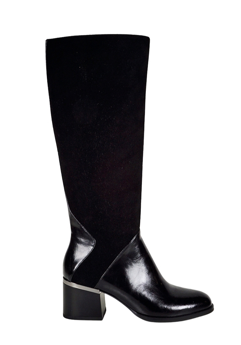 BOTAS MUJER DEGAS CUERO NEGRO KALANIT CH0599W24BLK - 1
