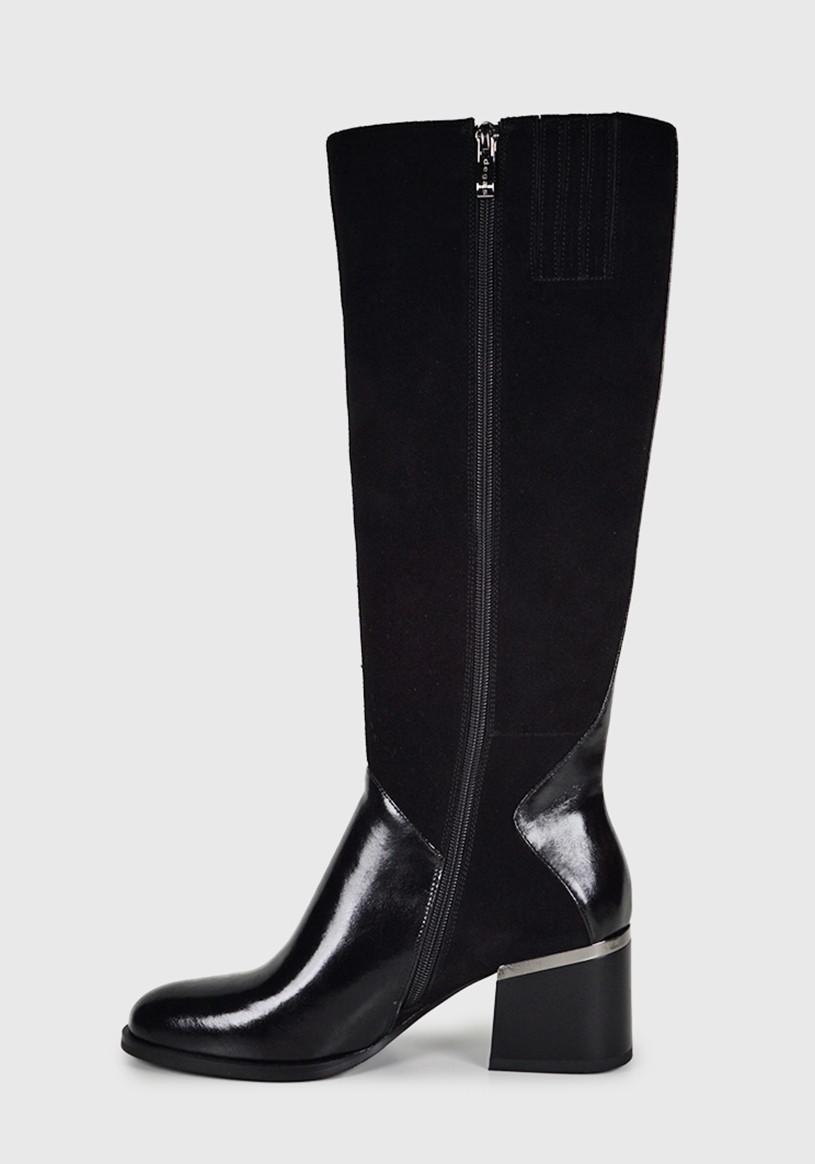 BOTAS MUJER DEGAS CUERO NEGRO KALANIT CH0599W24BLK - 5