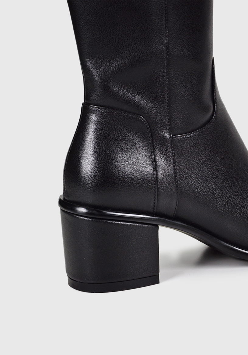 BOTAS MUJER DEGAS CUERO NEGRO ROSINELA CH0596W24BLK - 7